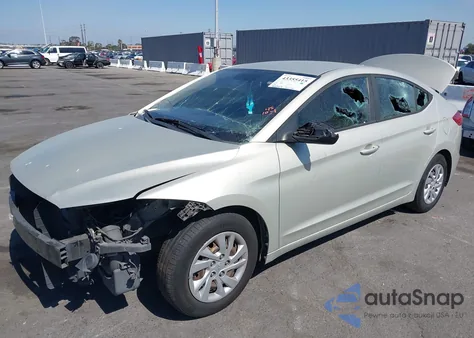 2017 Hyundai Elantra Se z USA, uszkodzony, nr VIN 5NPD74LF6HH101658